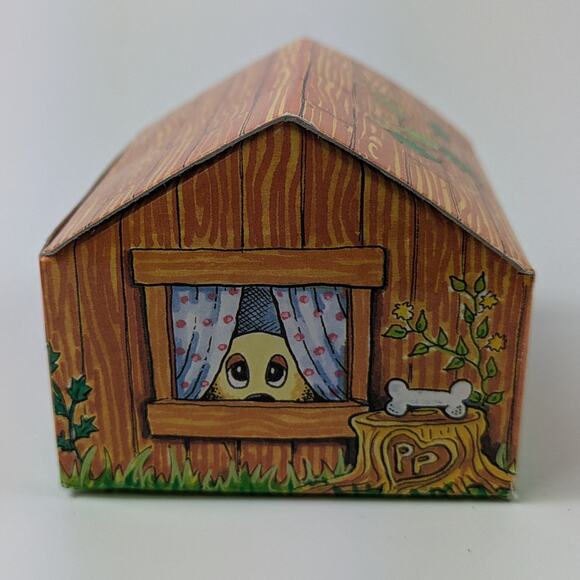 1998 Pound Puppies Plush 10/12 Mary Meyer Doghouse Puppy Dog Collectible Box - Picture 3 of 10